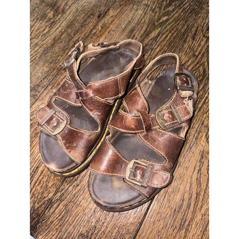 Vintage Dr. Martens 8209 Fisherman Sandals 90s Platform Chunky 42